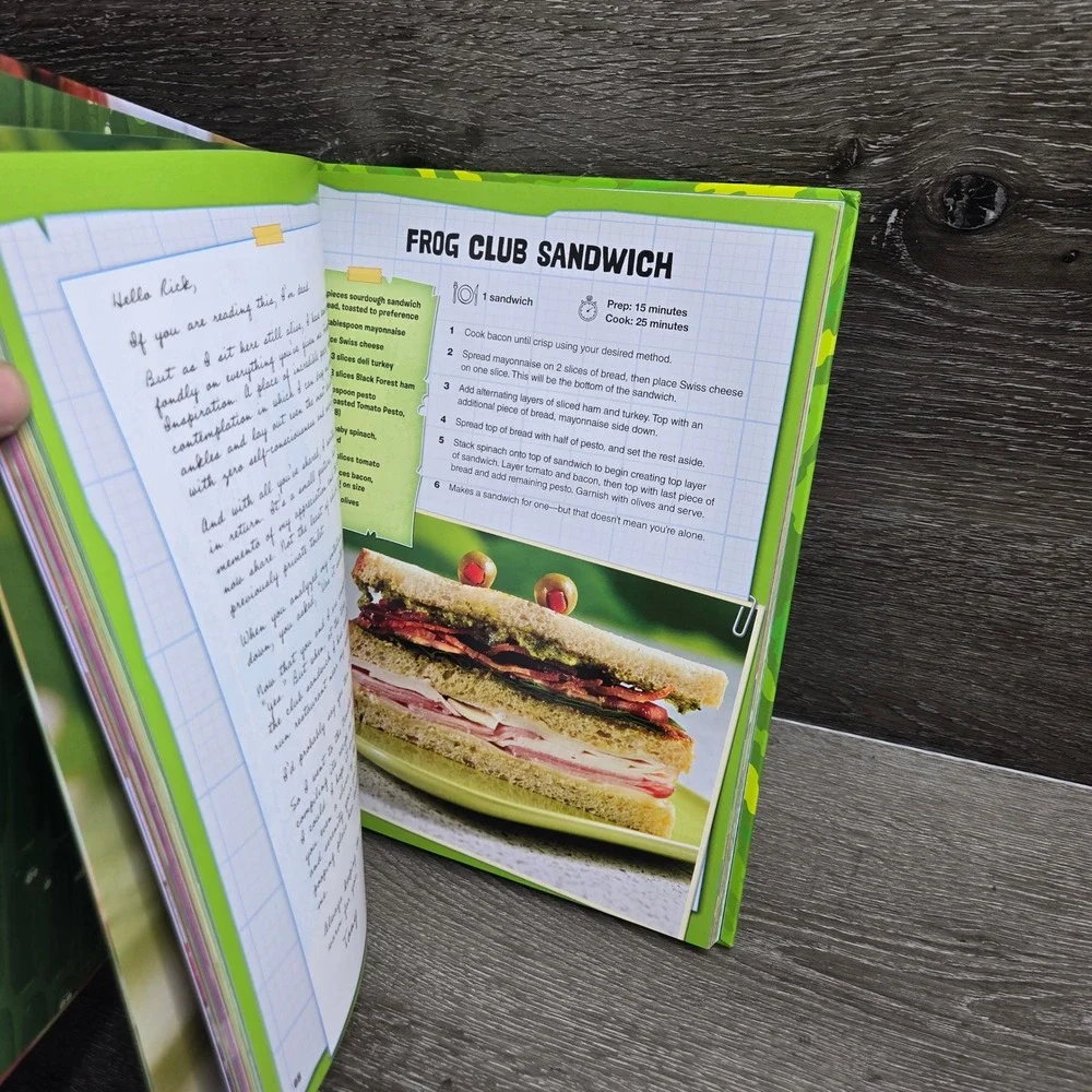Rick and Morty The Official Cookbook August Craig James Asmus Hardcover Recipes